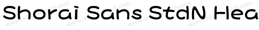 Shorai Sans StdN Heavy字体转换